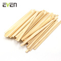 90mm Printed Paper Individually Wrapped Bamboo Coffee Stir Stirrer Sticks Making By Machine
